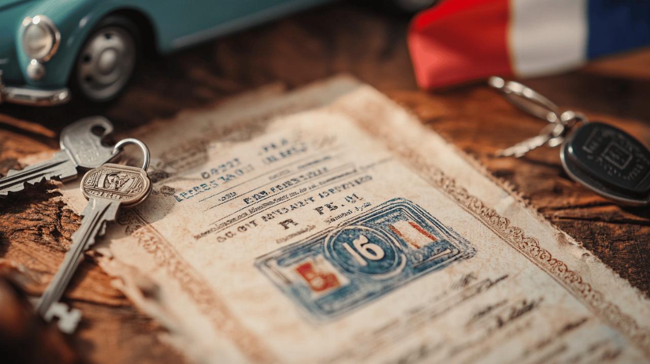 P6 sur carte grise : le guide complet pour comprendre cette classification