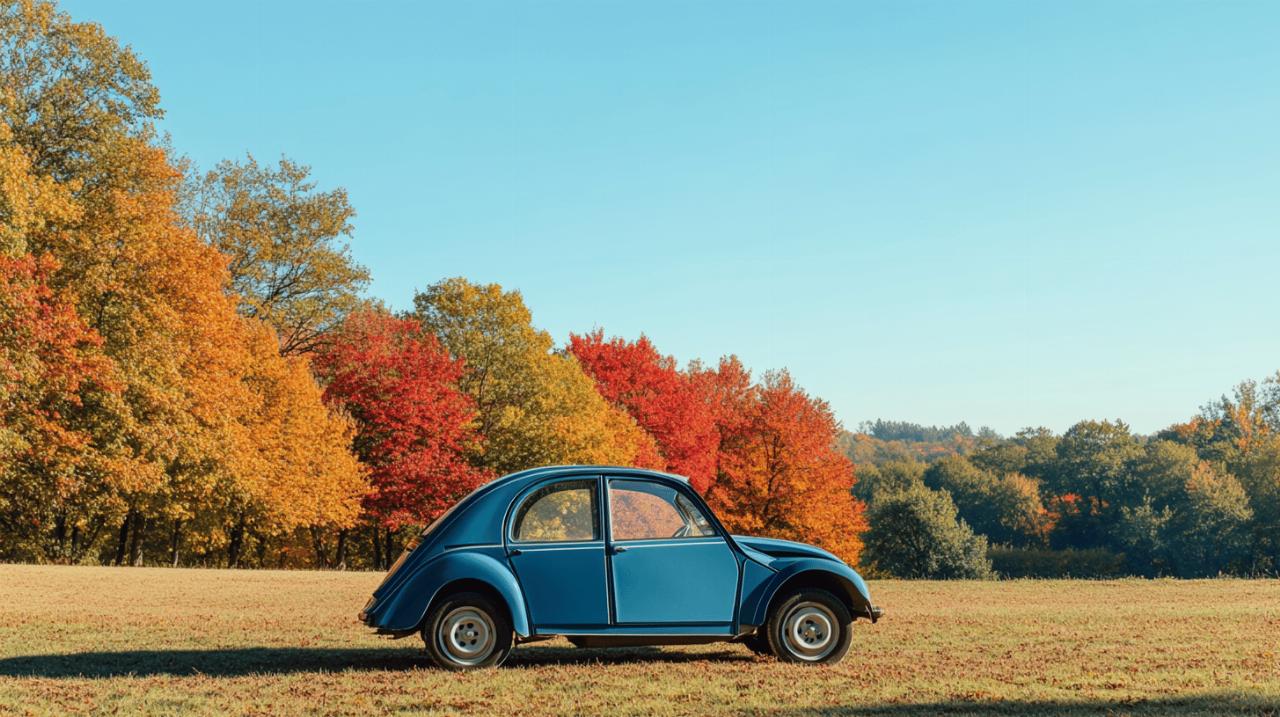 Du gris au charleston : Le Nuancier des 2CV qui a revolutionne son style